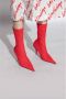Balenciaga Enkellaarzen met 'mes'-hakken Rood Dames - Thumbnail 2