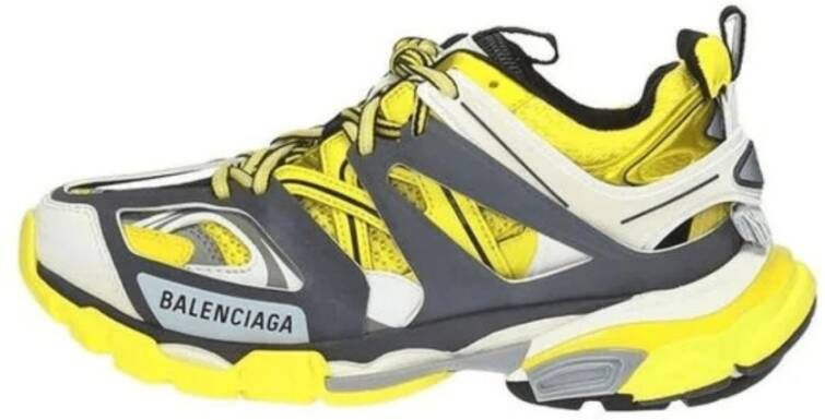 Balenciaga Geel Zwart Wit Track Sneaker