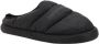 Balenciaga Gewatteerde Monogram Muiltjes met Ronde Neus Black Heren - Thumbnail 2