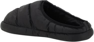 Balenciaga Gewatteerde Monogram Muiltjes met Ronde Neus Black Heren