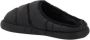 Balenciaga Gewatteerde Monogram Muiltjes met Ronde Neus Black Heren - Thumbnail 3