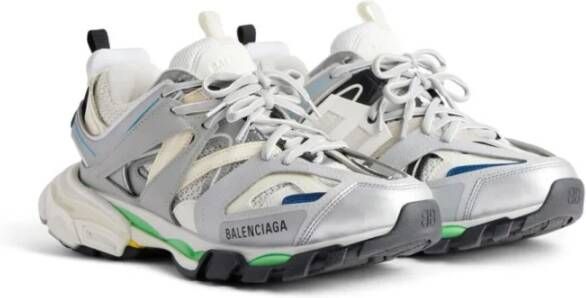 Balenciaga Grijs Blauwe Track Sneaker voor Mannen Multicolor Heren