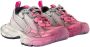 Balenciaga Grijs Roze Sneakers Synthetische Mesh Schoenen - Thumbnail 2