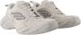 Balenciaga Grijze Leren Sneakers Ronde Neus - Thumbnail 2