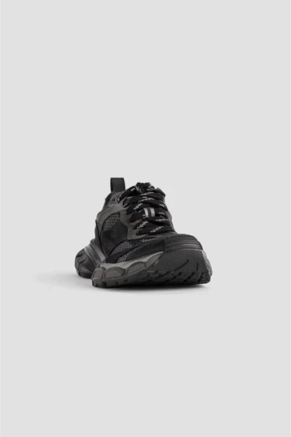 Balenciaga Grijze Suede 3XL Sneakers Black Heren