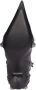 Balenciaga Zwarte leren enkellaarzen Edgy Statement Piece Black Dames - Thumbnail 13