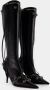 Balenciaga Noir Black Aged Nikel Lambskin Laarzen Black Dames - Thumbnail 2