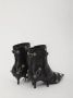 Balenciaga Zwarte leren enkellaarzen Edgy Statement Piece Black Dames - Thumbnail 12