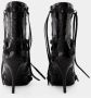 Balenciaga Zwarte Leren Laarzen 7 cm Hak Black Dames - Thumbnail 3