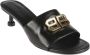Balenciaga Zwart Goud Heeled Mules Black Dames - Thumbnail 5