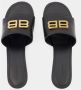 Balenciaga Zwart Goud Heeled Mules Black Dames - Thumbnail 4