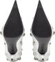 Balenciaga Leren laarzen met hak van grained lambskin Wit Dames - Thumbnail 5