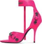 Balenciaga Fuchsia Hoge Hak Sandalen Roze Dames - Thumbnail 3