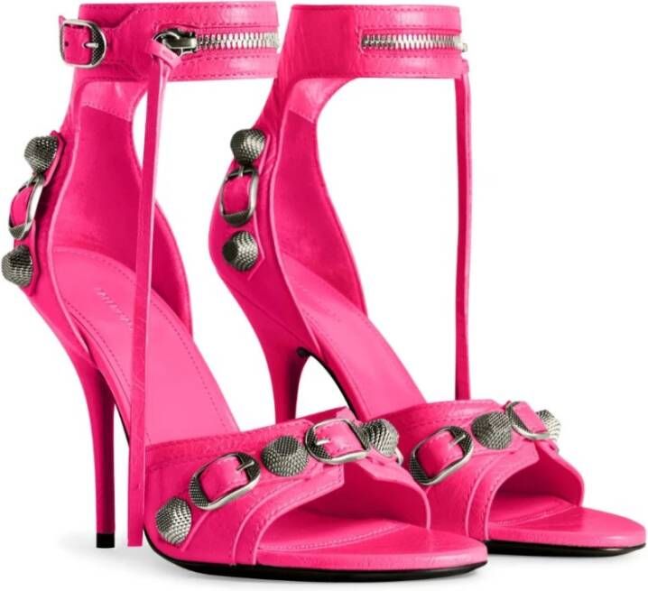 Balenciaga High Heel Sandals Roze Dames