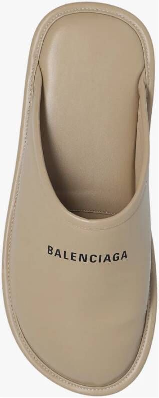 Balenciaga Home slides Beige Heren