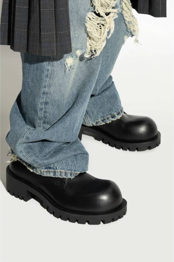 Balenciaga Hummer schoenen type derby Black Dames