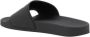 Balenciaga Iconische Logo Rubberen Slippers Black Heren - Thumbnail 3