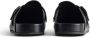 Balenciaga Zwarte Leren Logo-Gesp Sandalen Black Dames - Thumbnail 3