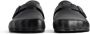 Balenciaga Zwarte Leren Logo-Gesp Sandalen Black Dames - Thumbnail 5