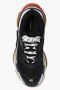 Balenciaga Klassieke Zwarte Rode Triple S Sneakers - Thumbnail 2