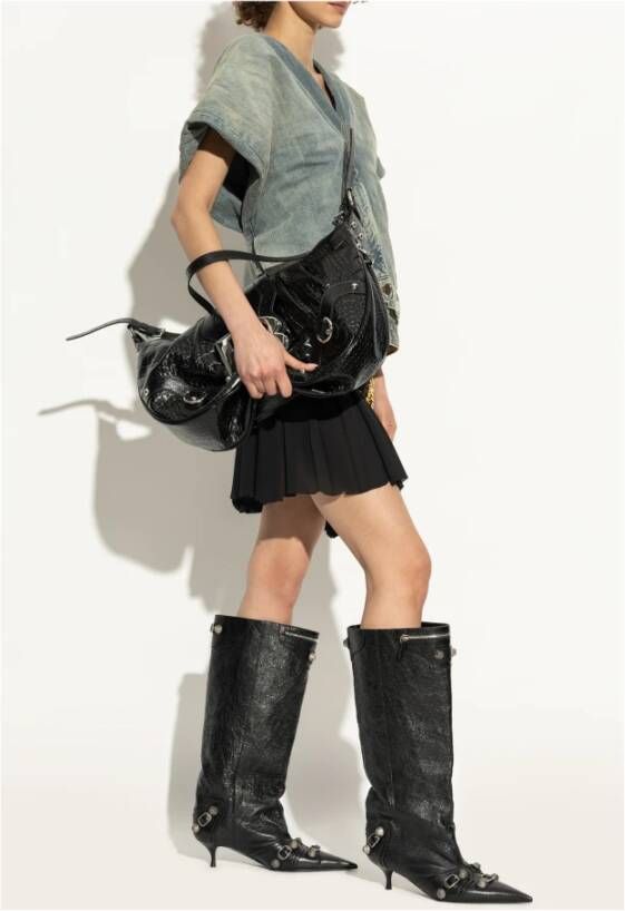Balenciaga Laarzen met hakken Black Dames