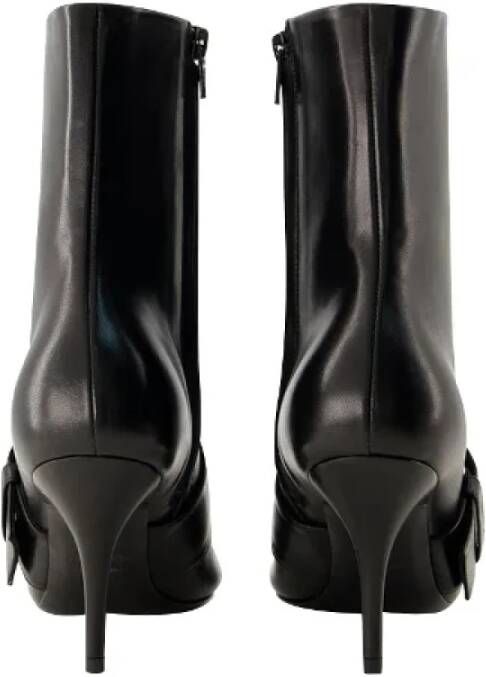 Balenciaga Leather boots Black Dames