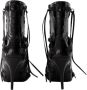Balenciaga Leather boots Black Dames - Thumbnail 3