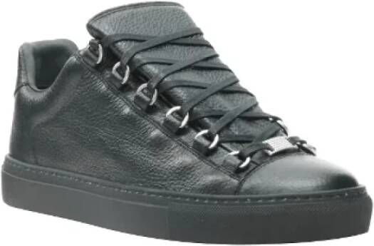 Balenciaga Leather sneakers Black Dames