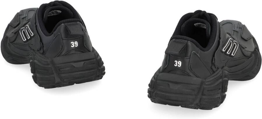 Balenciaga Leren en stoffen lage sneakers