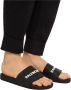 Balenciaga Zwarte Rubberen Sandalen Highlights Open Teen Black Heren - Thumbnail 4