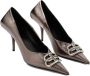 Balenciaga Square Knife Pumps Bruin Dames - Thumbnail 2