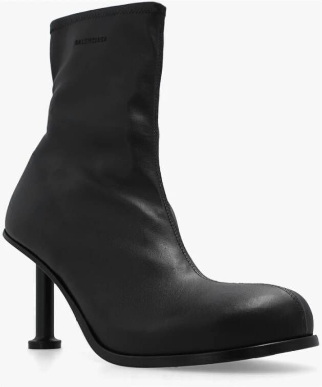 Balenciaga Mallorca heeled ankle boots Zwart Dames