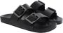 Balenciaga Schapenvacht Sandaal Sliders Black Dames - Thumbnail 4