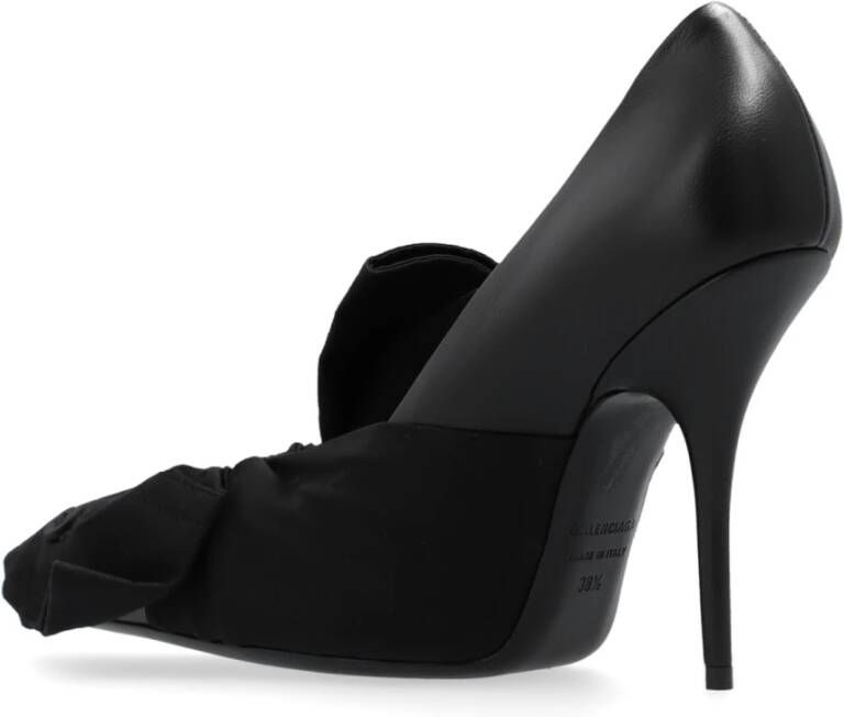 Balenciaga Mes Chemise stiletto pumps Black Dames