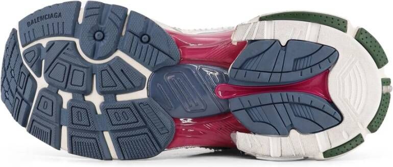 Balenciaga Mesh Sneakers met Logo Belettering