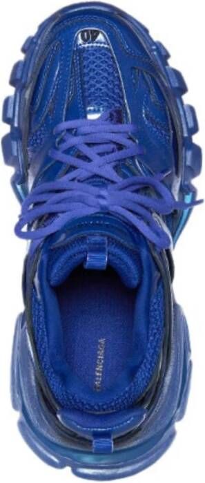 Balenciaga Metallic Indigo Track Sneakers Mannen