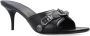 Balenciaga Leren sandalen met metalen hardware Black Dames - Thumbnail 2