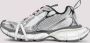 Balenciaga Multicolor Distressed Mesh Sneakers Gray Dames - Thumbnail 2