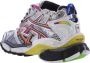 Balenciaga Multicolor Runner Sneaker White Dames - Thumbnail 3