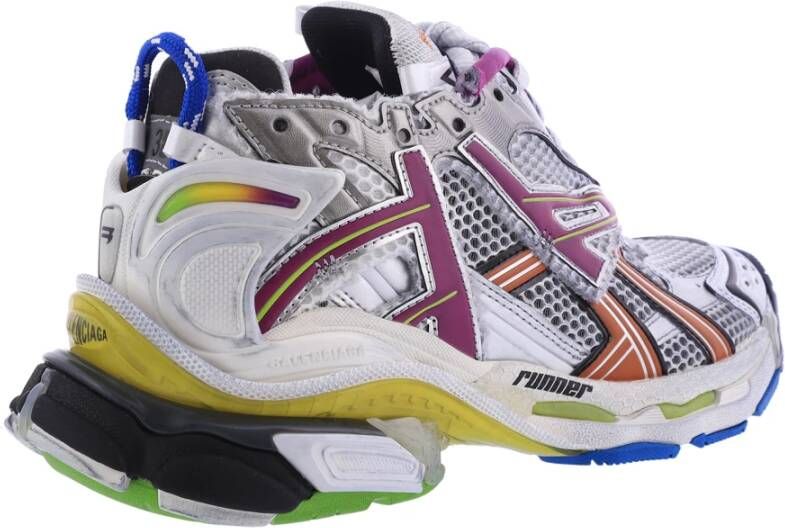 Balenciaga Multicolor Runner Sneaker White Dames