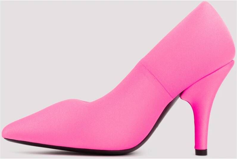 Balenciaga Neon Pink Stijlvolle Pumps Pink Dames