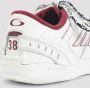 Balenciaga Off White Rode Leren Sneakers - Thumbnail 2