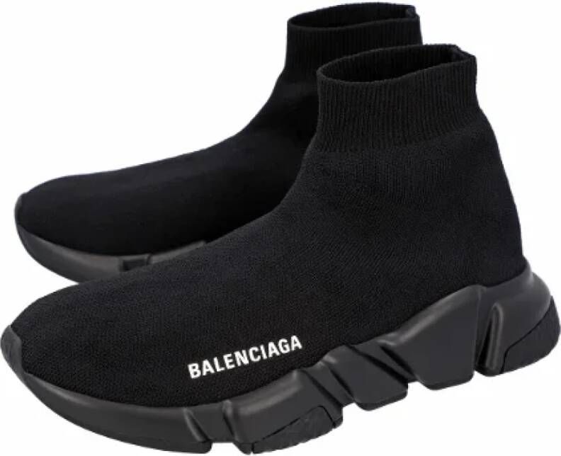 Balenciaga Polyester sneakers Black Dames