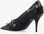 Balenciaga Vintage Zwarte Lood Enkellaarzen Zwart Dames - Thumbnail 5