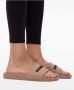 Balenciaga Beige Pool Slide Sandalen met Luxe Logo Detail Beige - Thumbnail 2