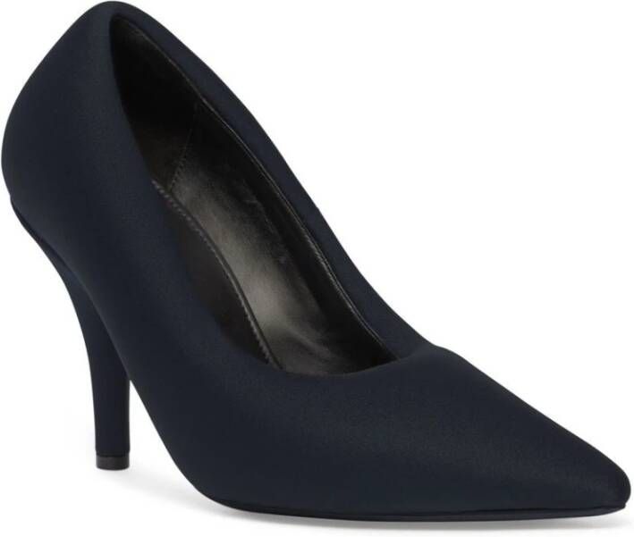 Balenciaga Zwarte XL 110mm Pumps met Puntige Neus Zwart Dames