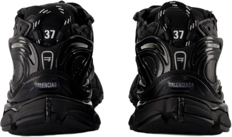 Balenciaga Ripstop Sneakers Zwart Ronde Neus