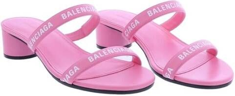 Balenciaga Ronde Sandaal Glad Kalf