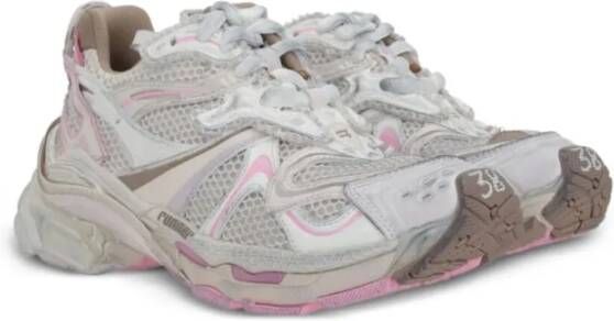 Balenciaga Roze Mesh Runner 2.0 Sneakers