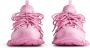 Balenciaga Roze Sneakers Panel Ontwerp Vetersluiting Pink Dames - Thumbnail 4
